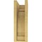 Ekena Millwork 5"W x 10"D x 15"H Classic Hughes Rough Cedar Woodgrain TimberThane Corbel, Primed Tan CORUR05X10X15HUGRCPR - alternate 4